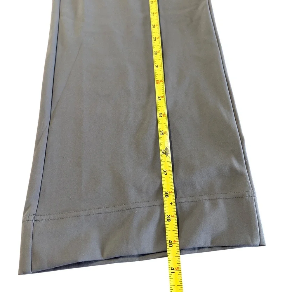 Halara Wide Leg Elastic Waist Stretch Pants Gray Women's Size M NWT